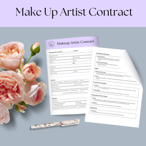 Make Up Artist Freelance Contract